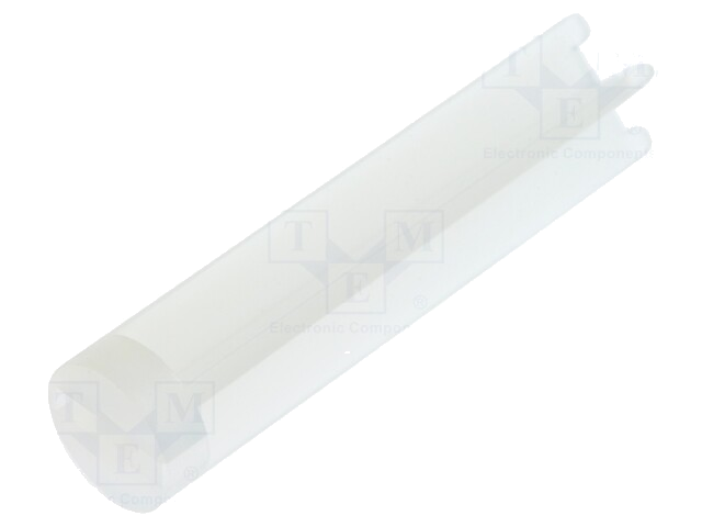 Afstandbus; LED; Øext: 6mm; ØLED: 5mm; L: 25,4mm; natuurlijk; UL94V-2 Afstandbus; LED; Øext: 6mm; ØLED: 5mm; L: 25,4mm; natuurlijk; UL94V-2